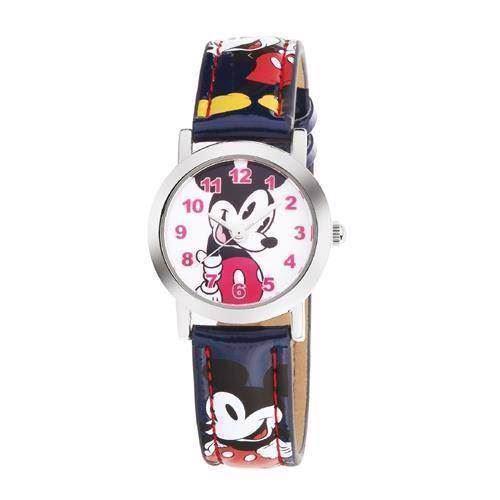 Image of rustfri stål Micky Mouse Quartz Drenge ur fra Club Time